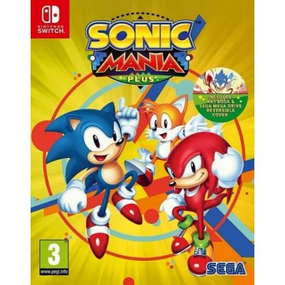 Sonic Mania Plus с артбуком [Switch, английская версия]